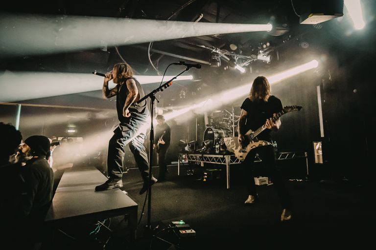 Wage War performing in Adelaide at The Gov